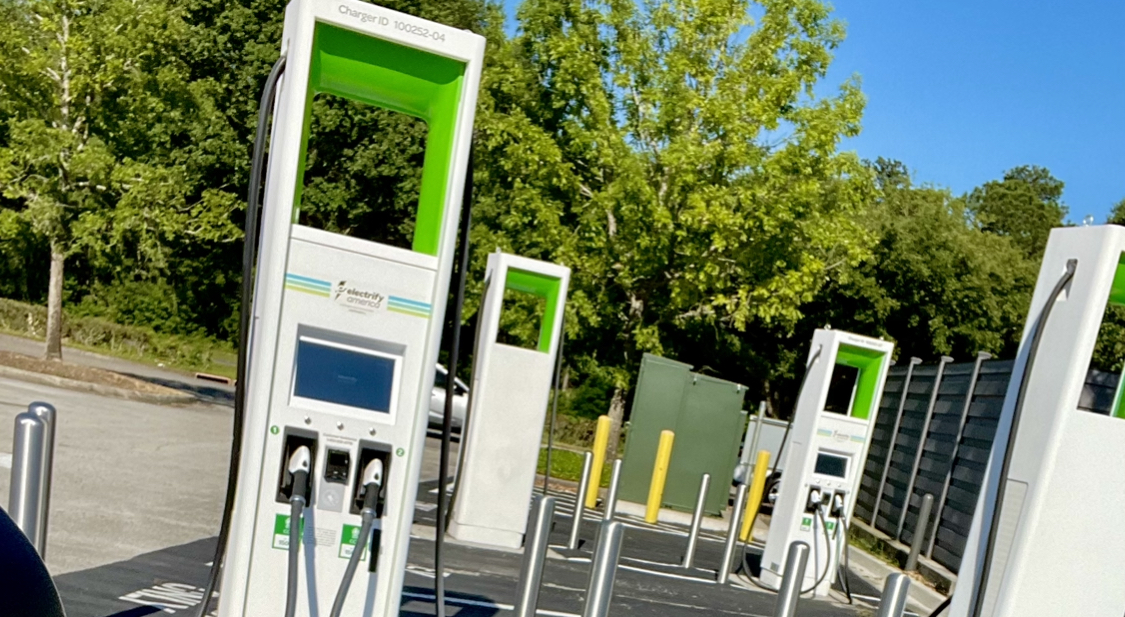 Electrify America is hooking up EV charging stations