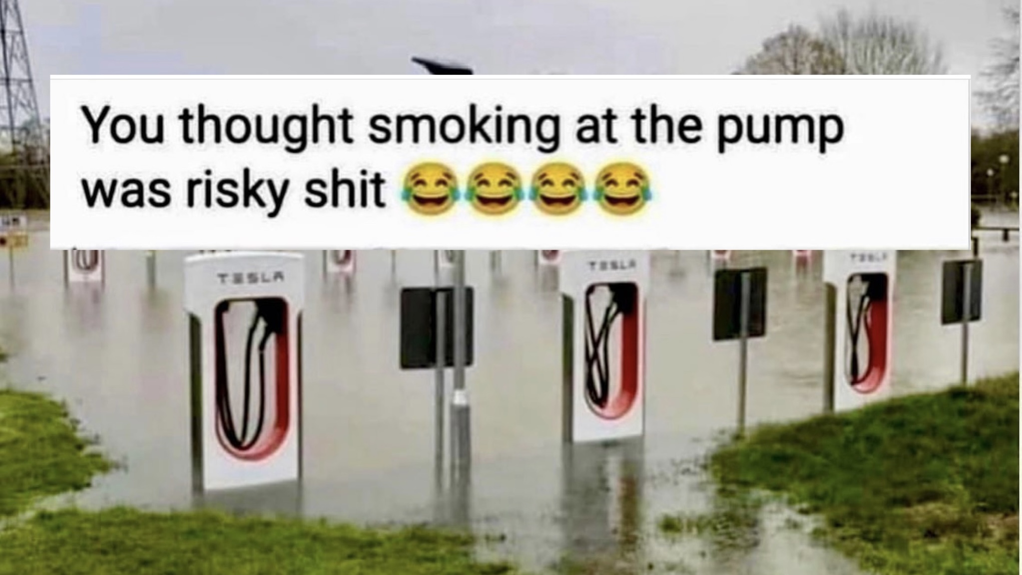 EV Charging In A Puddle – In The Rain? 