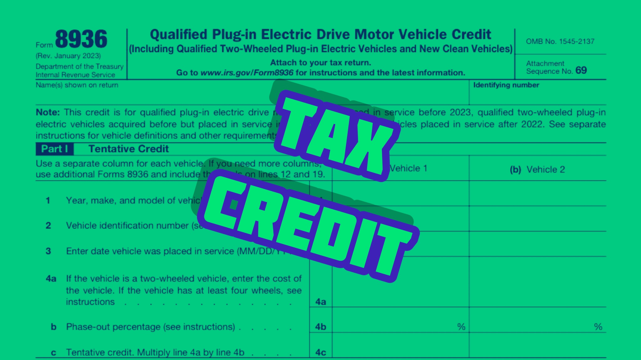 WILL I GET A TAX INCENTIVE ON A USED EV IN THE US?